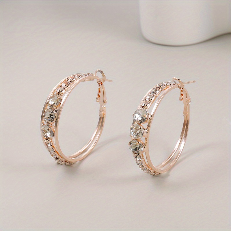🎁 50% sleva na všechny produkty !✨Luxusní módní diamantové náušnice💫