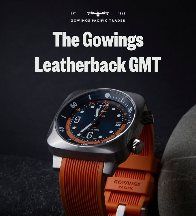  🔥Hodinky, kterým můžete věřit – Gowings Leatherback GMT ⏱️