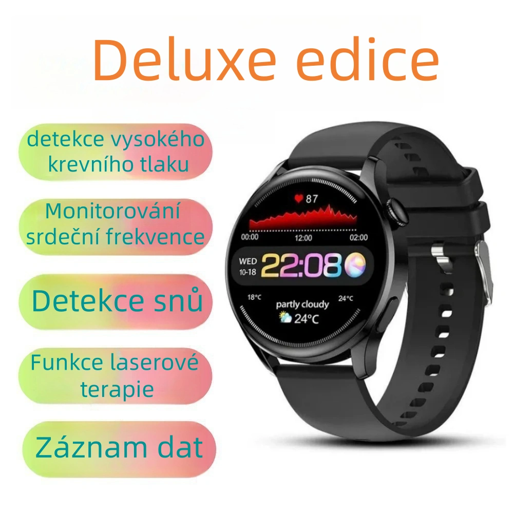 ✨💪Otevřete novou éru zdraví! Laserová terapie Siemens hodinky, srdeční frekvence, srdeční rytmus, vše pod jednou kontrolou! 🕰️❤️
