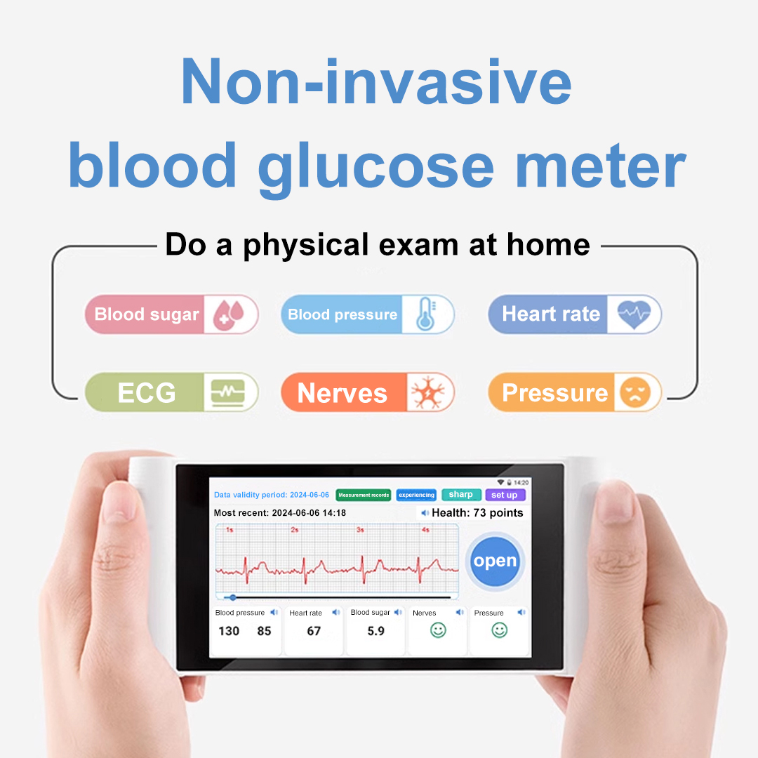 Glucometru neinvaziv Philips, fără ac, fără sânge, tester pentru diabet, detectarea electrocardiogr