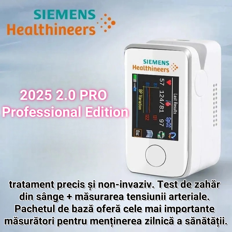 🌈Inovație tehnologică în cercetarea medicală în 2025: glucometru portabil Siemens nedureros și non-invaziv, monitorizarea sănătății glicemiei nu a fost niciodată atât de ușoară!