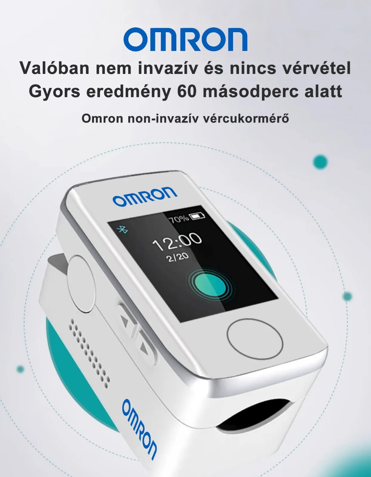 Importat din Japonia, glucometru neinvaziv de înaltă precizie Omron