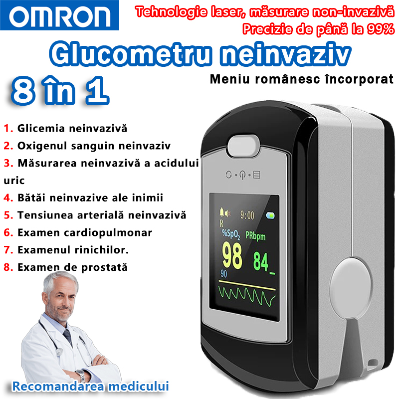 💖 Glucometru Omron neinvaziv și nedureros 💕