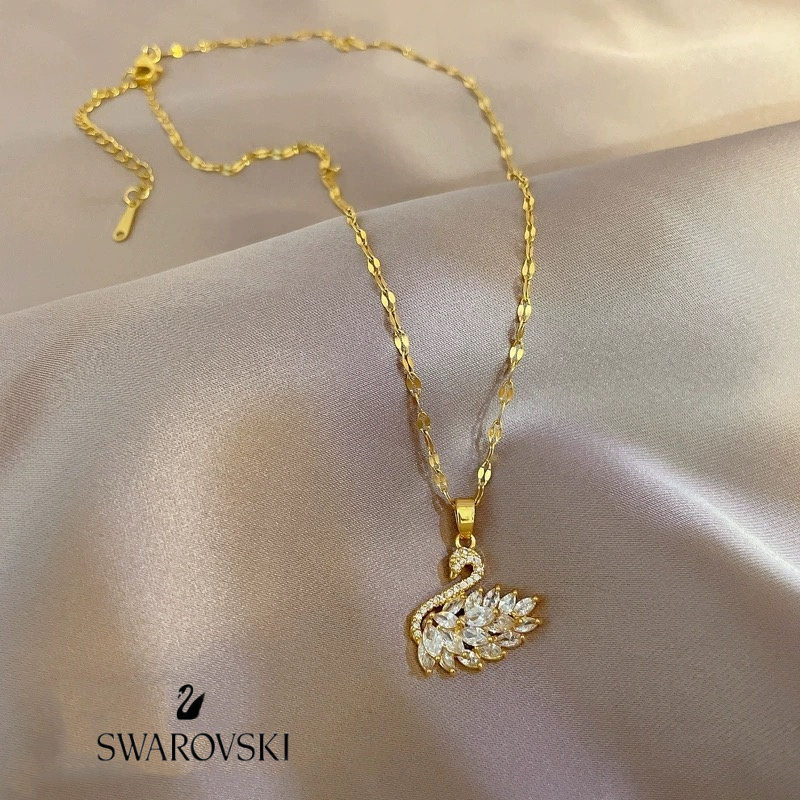 Swarovski Ψυχρός άνεμος αλυσίδα κλείδας