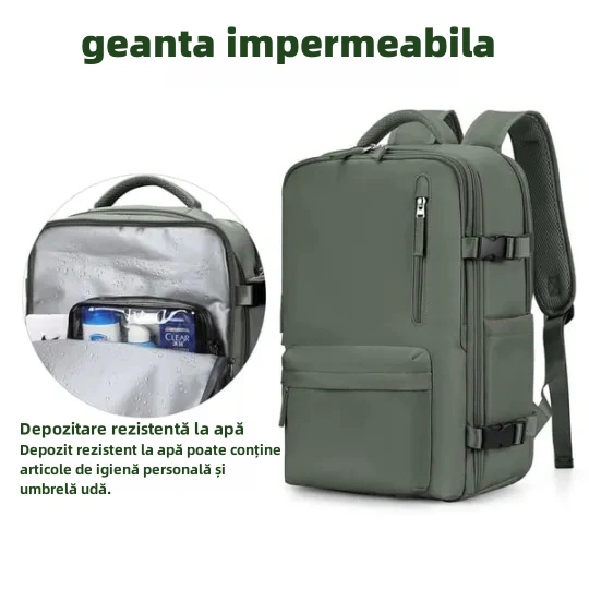 ⏰Reducere de ultima zi cu 48%⏰Rucsac mare de călătorie pentru femei Rucsac de călătorie rezistent la apă(Livrare gratuită)