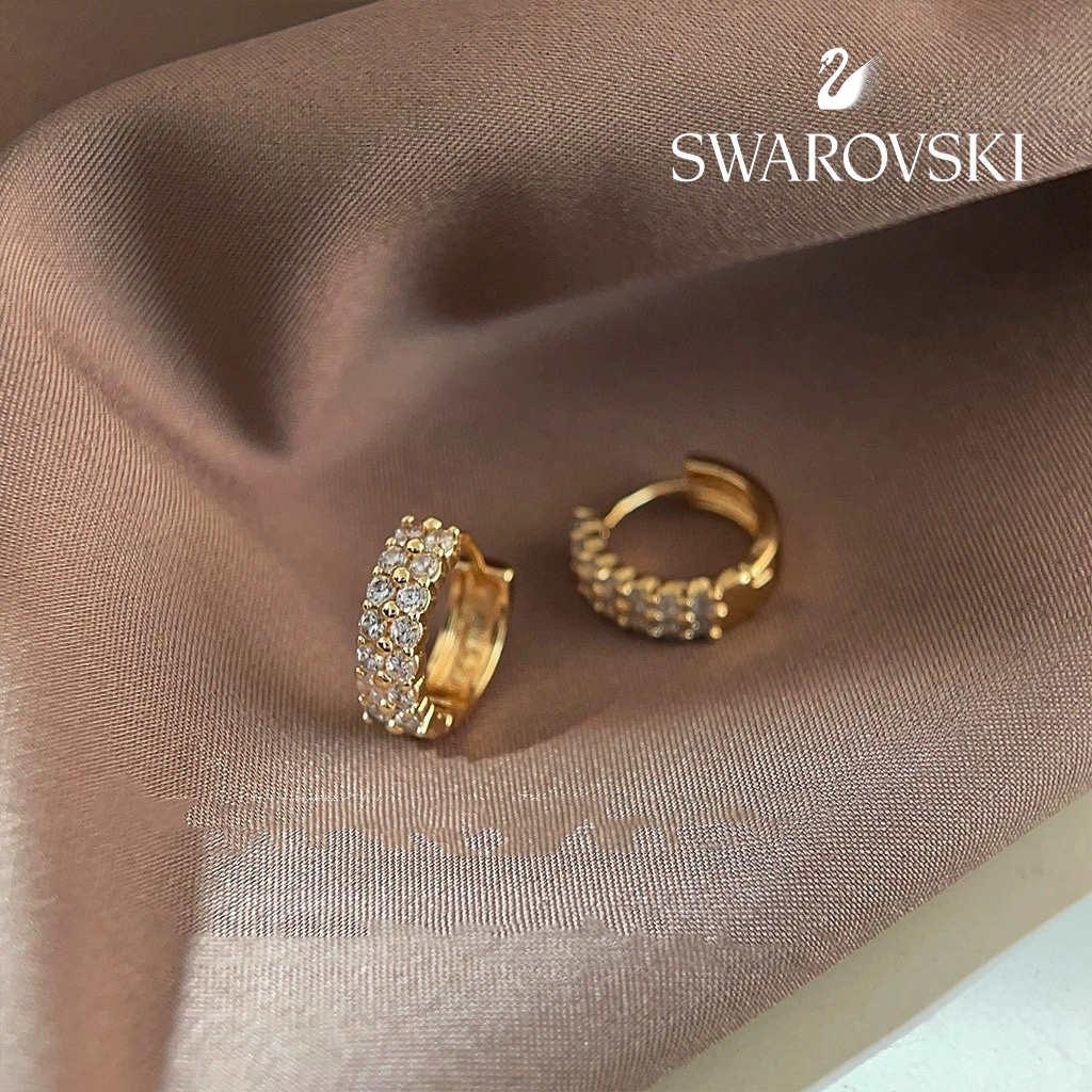 Swarovski Απλό κολιέ κόγχης από μικροκρήτη πέτρα Hao