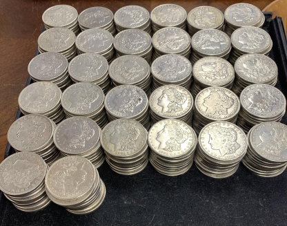 Last 10 sets!!!The Complete Collection of Morgan Silver Dollars 1878-1902