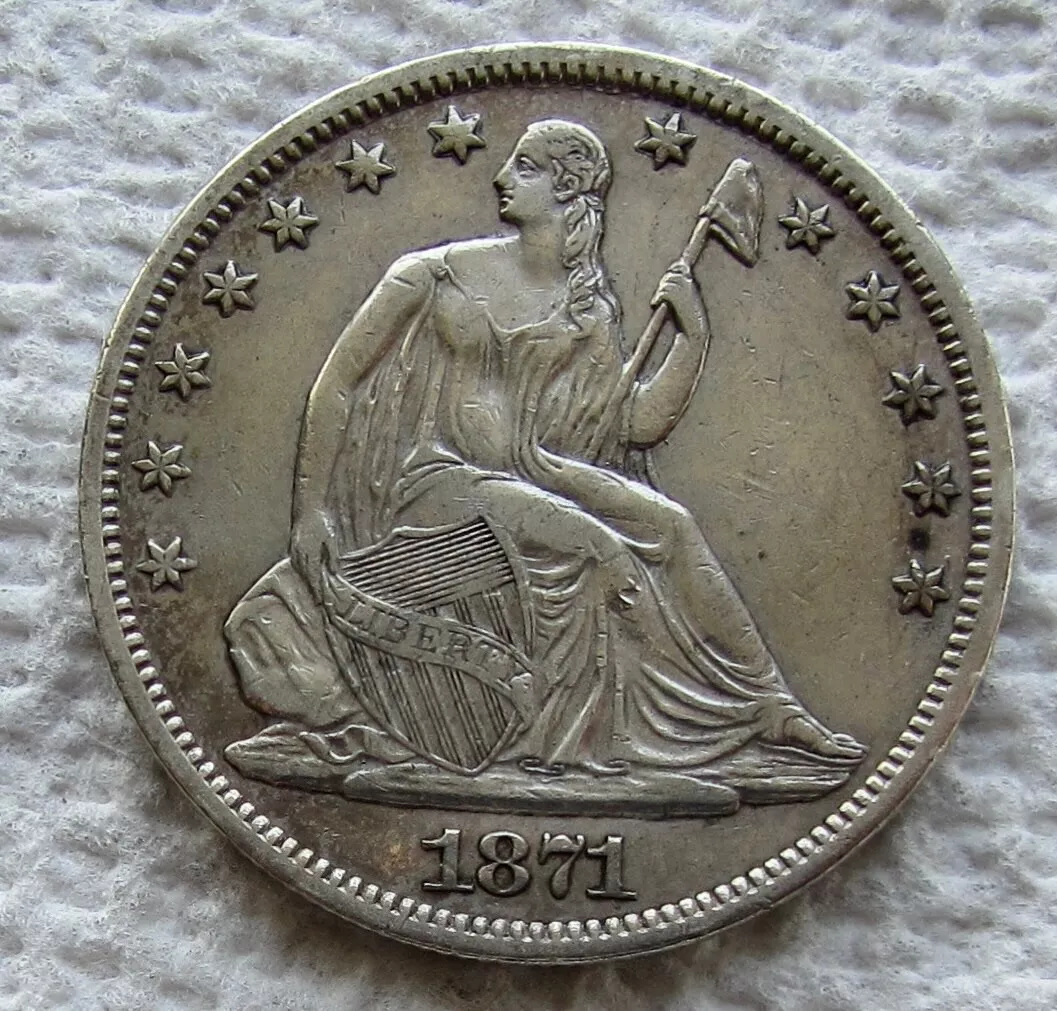 1875-CC Seated Liberty Half Dollar