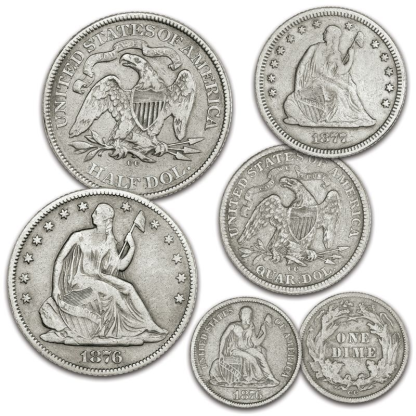 1875-CC Seated Liberty Half Dollar