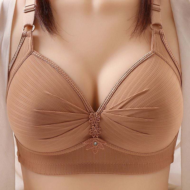 [Copy]🌹BUY 2 GET 1 FREE🌹DESIGN FOR SENIOR FRONT CLOSURE COTTON BRA🎀(PLEASE ADD 3/5 PCS TO YOUR CART😍)