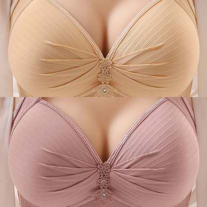 [Copy]🌹BUY 2 GET 1 FREE🌹DESIGN FOR SENIOR FRONT CLOSURE COTTON BRA🎀(PLEASE ADD 3/5 PCS TO YOUR CART😍)