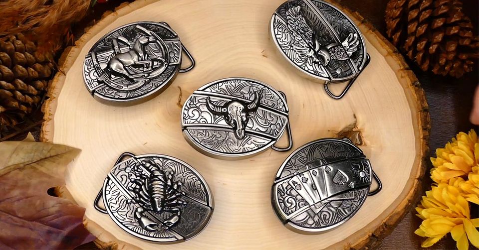 🔥Hot Sale 58% OFF🔥Fashion Punk Women's Genuine Leather Belt With Knife