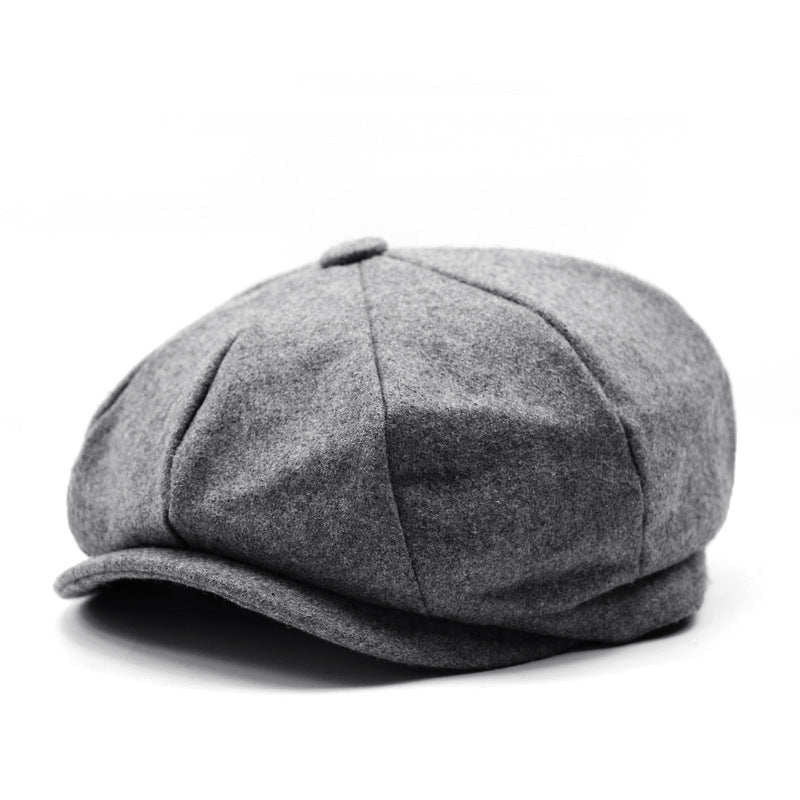Classic Octagonal Hat Newsboy Cap