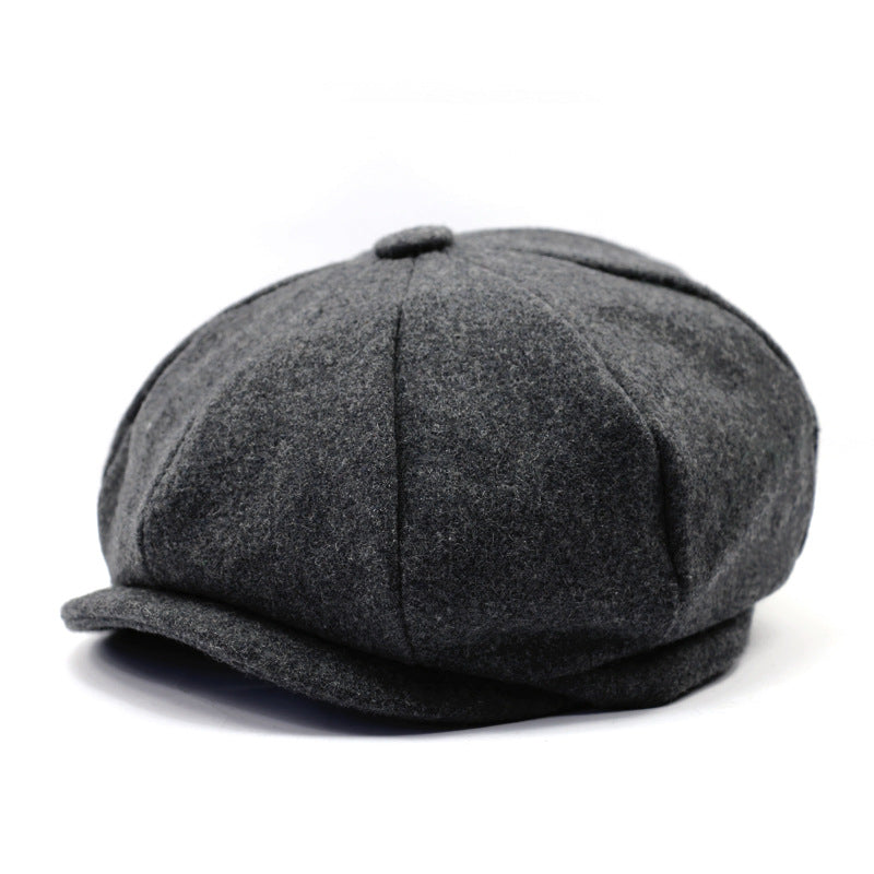 Classic Octagonal Hat Newsboy Cap