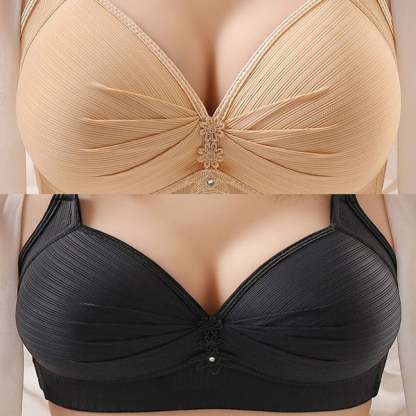 [Copy]🌹BUY 2 GET 1 FREE🌹DESIGN FOR SENIOR FRONT CLOSURE COTTON BRA🎀(PLEASE ADD 3/5 PCS TO YOUR CART😍)