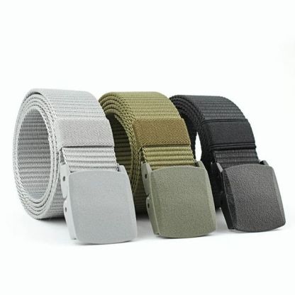 🎁Non-Metallic Non-Magnetic Buckle Nylon Belt