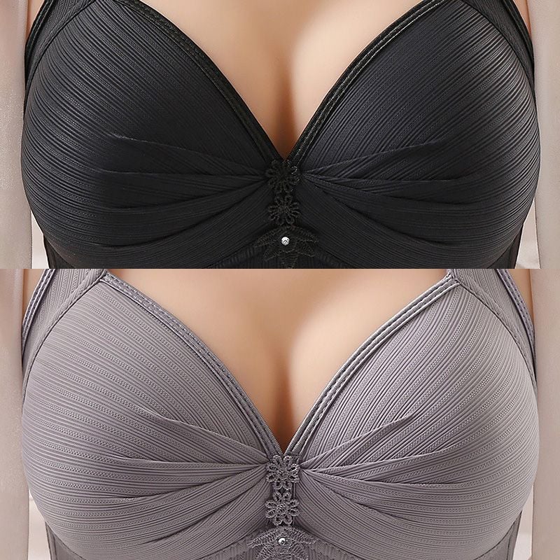 [Copy]🌹BUY 2 GET 1 FREE🌹DESIGN FOR SENIOR FRONT CLOSURE COTTON BRA🎀(PLEASE ADD 3/5 PCS TO YOUR CART😍)