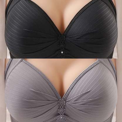 [Copy]🌹BUY 2 GET 1 FREE🌹DESIGN FOR SENIOR FRONT CLOSURE COTTON BRA🎀(PLEASE ADD 3/5 PCS TO YOUR CART😍)