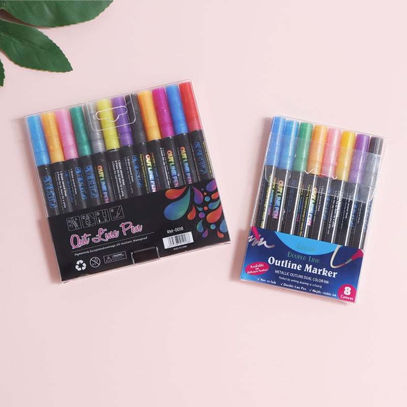 🖌2023 Best-Selling Dual-Line Highlighter