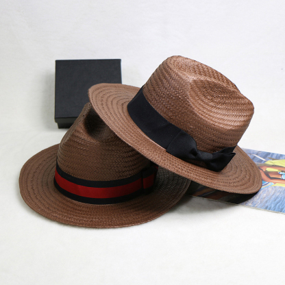Miller Ranch Fedora - Patriotic Straw