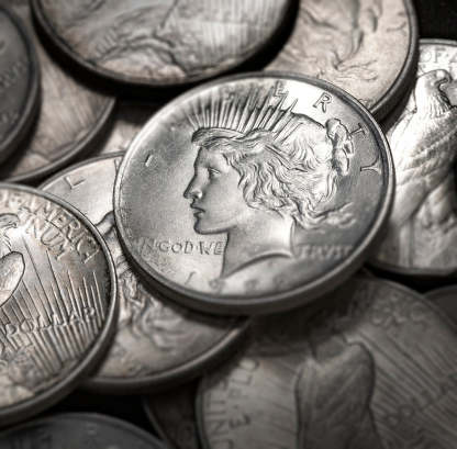 ✯ MIXED DATE ✯The Complete Collection of Peace Silver Dollar【1921~1935】12Pcs