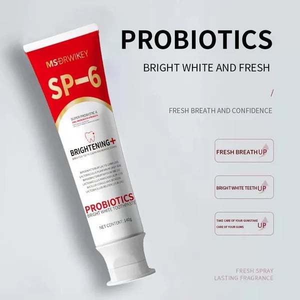 ⏰Super Probiotic-6 Toothpaste with 6 Probiotics oalance Oral microbiota strength