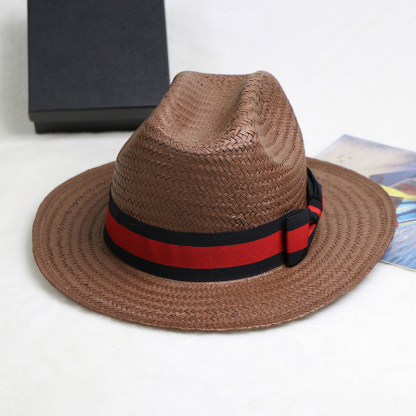 Miller Ranch Fedora - Patriotic Straw