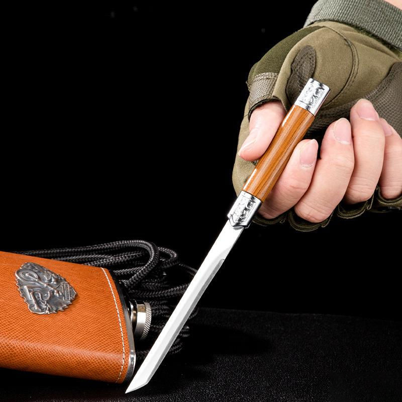 🔥New-Style🔥Japan Seiko Forged Katana Fruit Knife Portable Outdoor Knife picnic