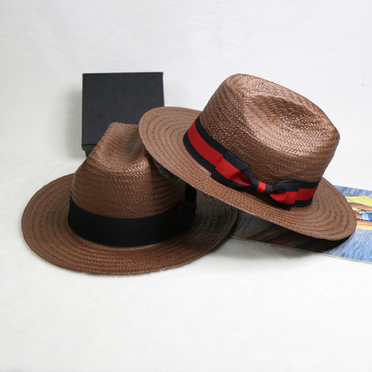 Miller Ranch Fedora - Patriotic Straw