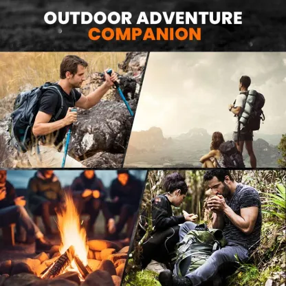 Versatile cooking knife for the home and outdoor adventures