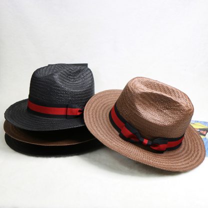 Miller Ranch Fedora - Patriotic Straw