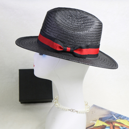 Miller Ranch Fedora - Patriotic Straw