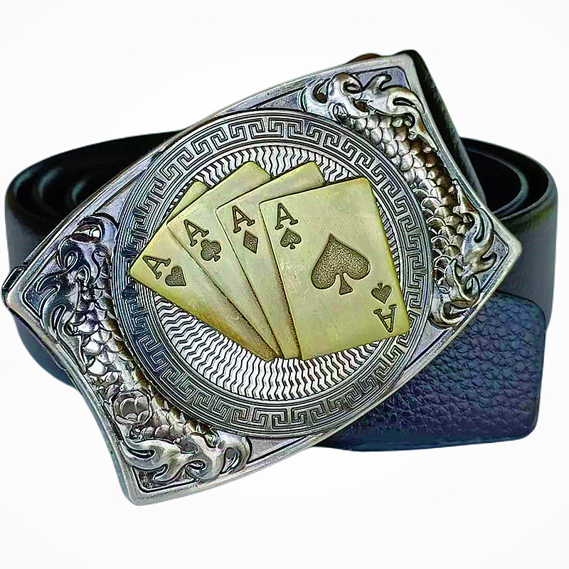 🔥LAST DAY 50% OFF🔥Western Fashion Genuine Leather Belt With Knife