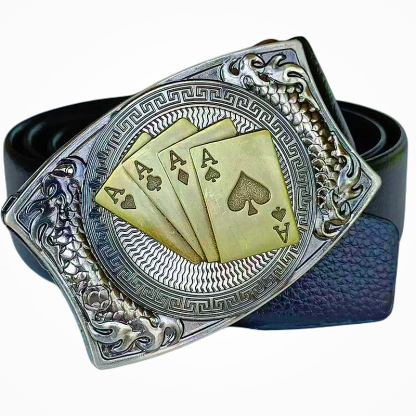 🔥LAST DAY 50% OFF🔥Western Fashion Genuine Leather Belt With Knife