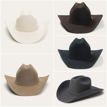 SILVESTER 5X COWBOY HAT-SILVERBELLY