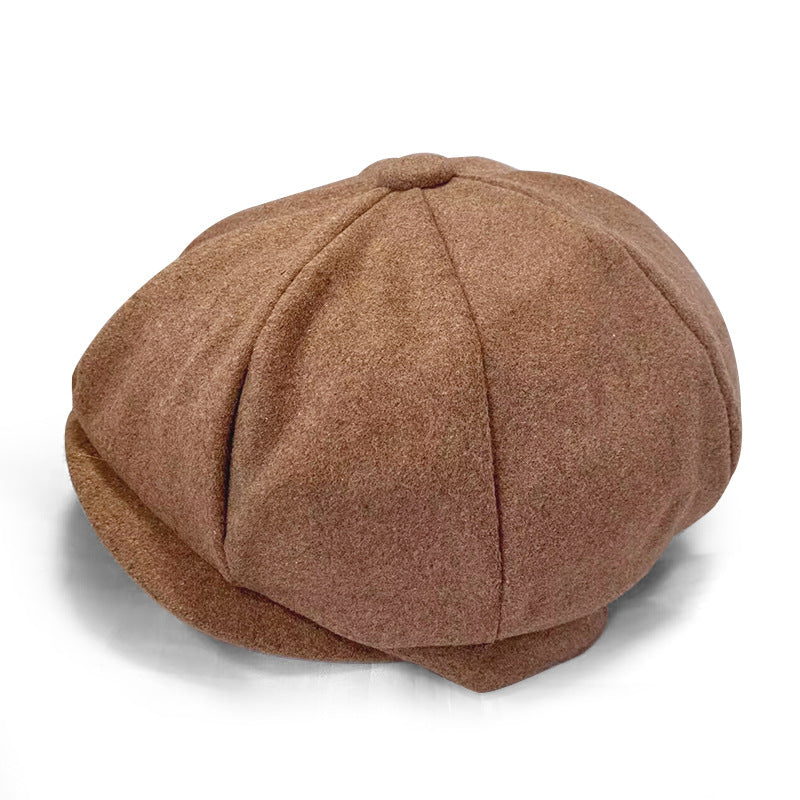 Classic Octagonal Hat Newsboy Cap