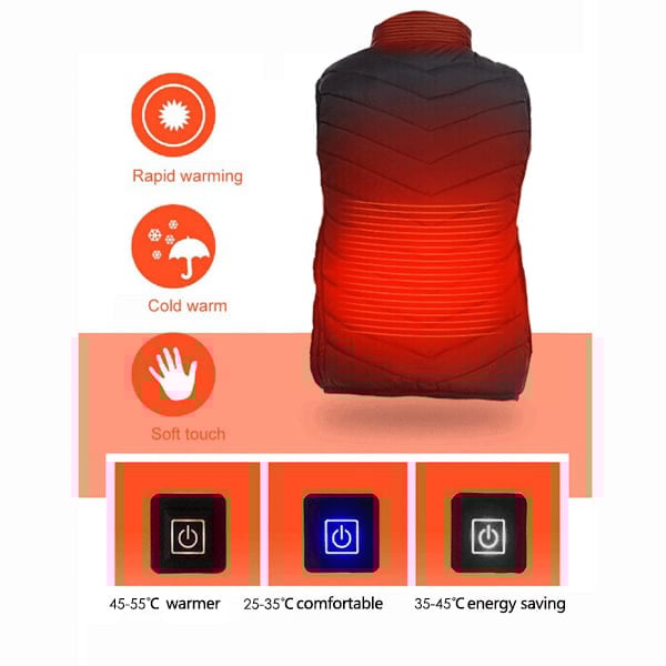 2024 New Unisex Warming Heated Vest