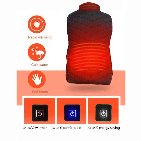 2024 New Unisex Warming Heated Vest