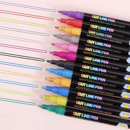 🖌2023 Best-Selling Dual-Line Highlighter