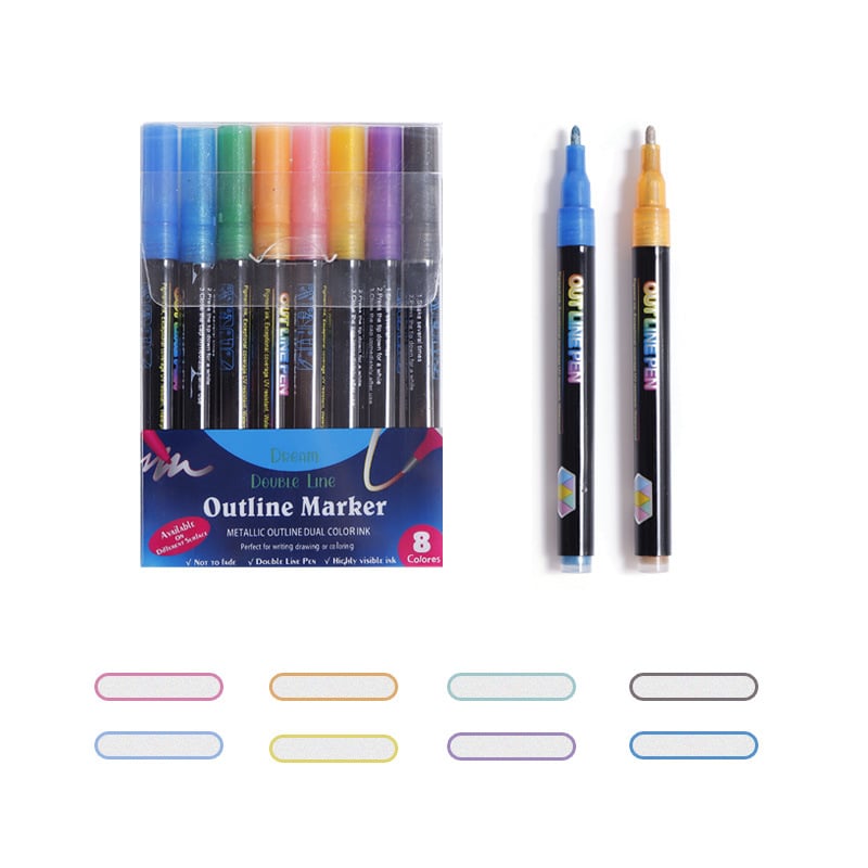 🖌2023 Best-Selling Dual-Line Highlighter