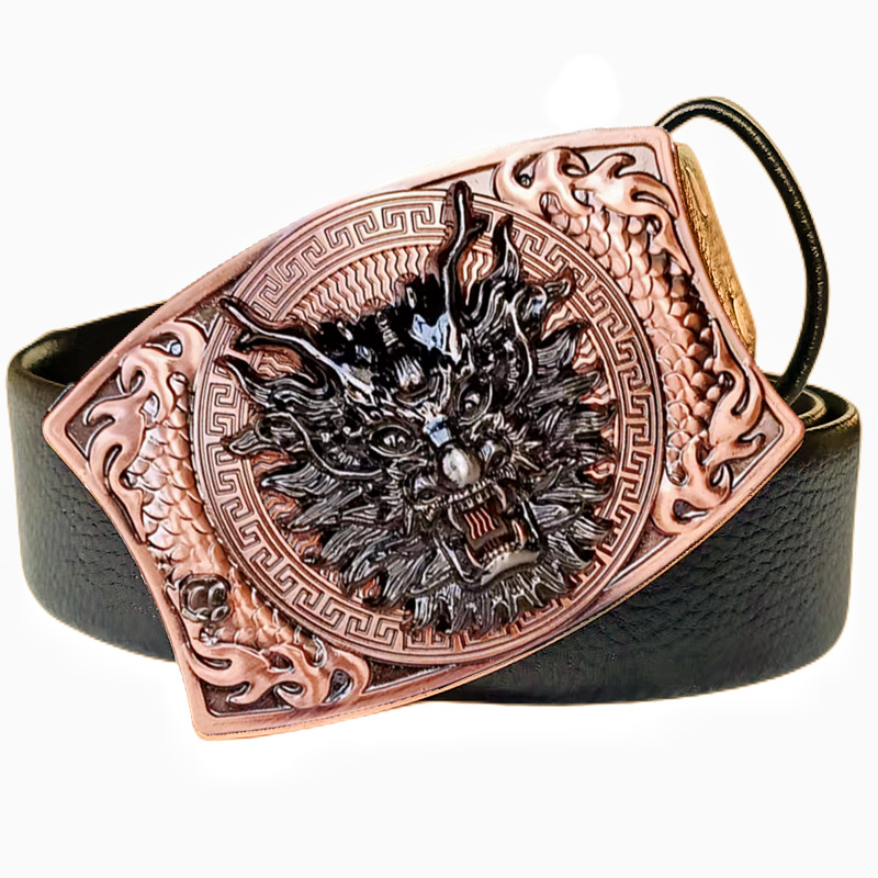 🔥LAST DAY 50% OFF🔥Western Fashion Genuine Leather Belt With Knife