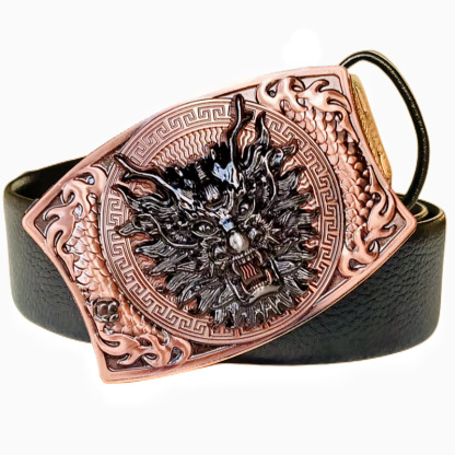 🔥LAST DAY 50% OFF🔥Western Fashion Genuine Leather Belt With Knife