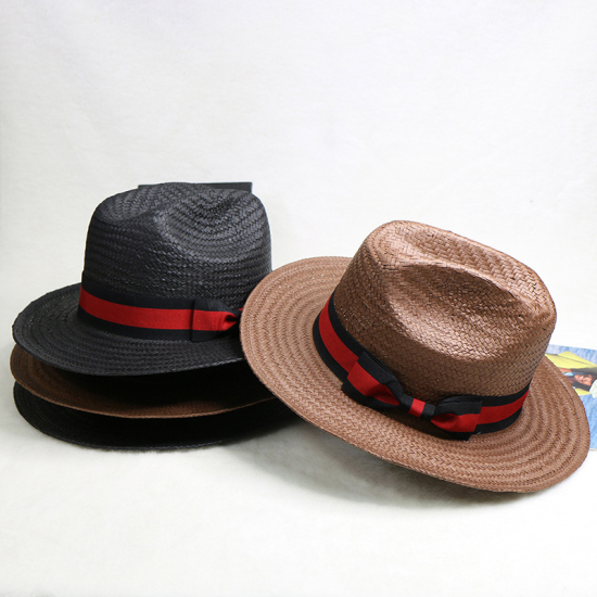 Miller Ranch Fedora - Patriotic Straw