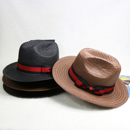 Miller Ranch Fedora - Patriotic Straw