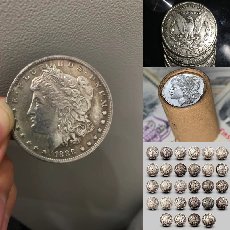 【Complete Set】1878-1902 Morgan Silver Dollar 25PC