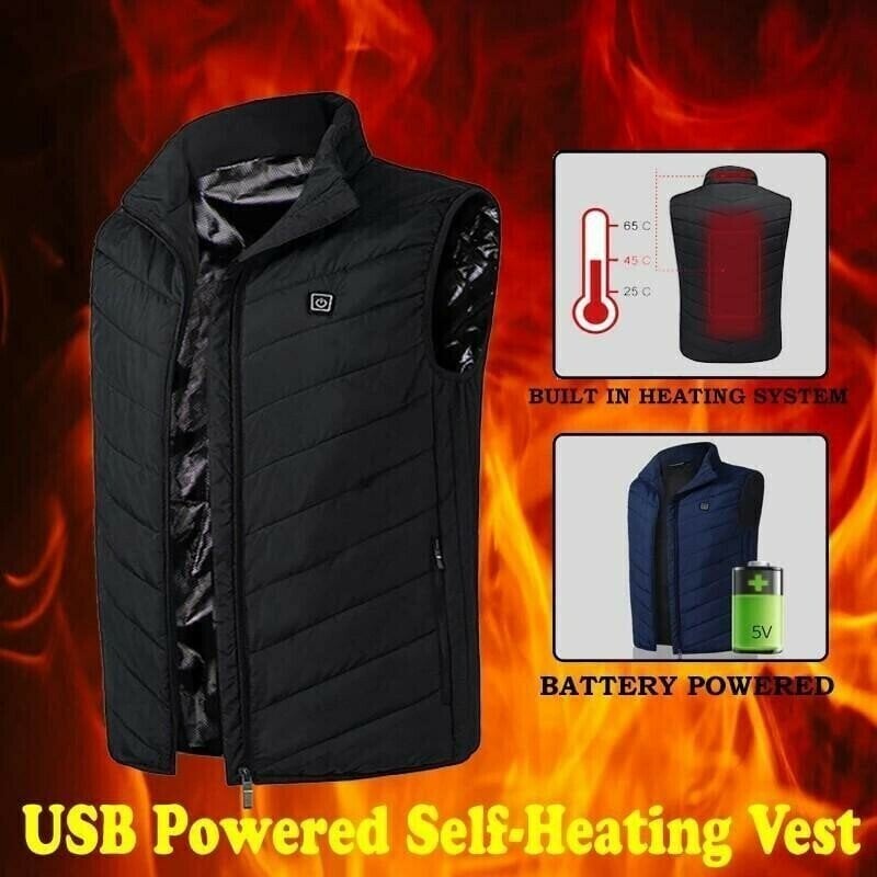 2024 New Unisex Warming Heated Vest