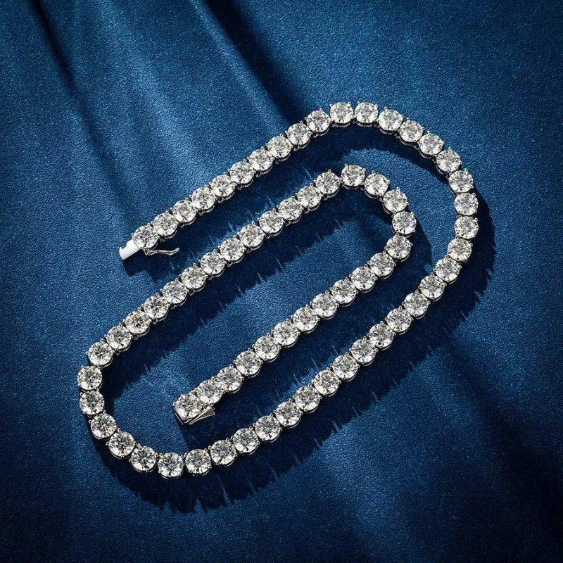 Valentine's Day S925 Moissanite Emerald Cut Square Diamond Gift Box Three-piece Set