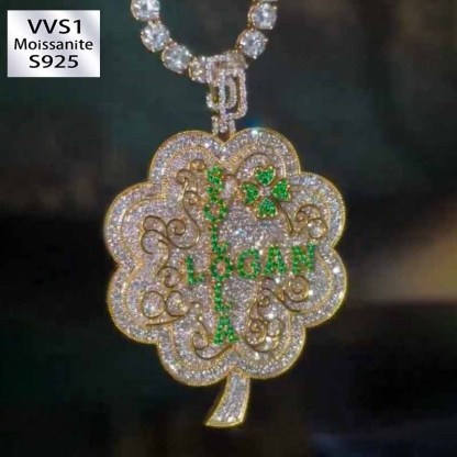Lucky Tree of Life  Moissanite Pendant