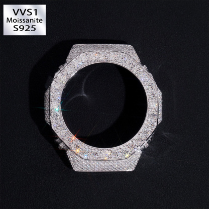 VVS Moissanite Octagonal Watch Case For GA‑2100