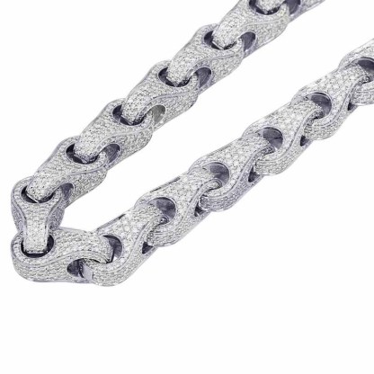 Moissanite Hip Hop Personalized Cylinder Cross Bracelet